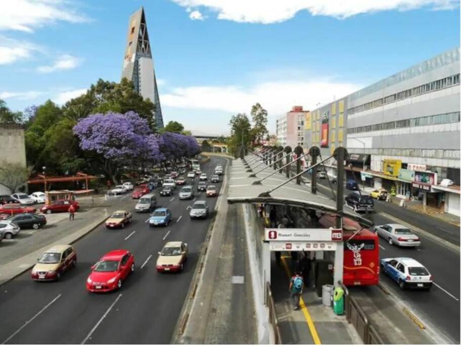 Depto Equipado, A Min Del Centro Historico, Cdmx. Apartment Мексико Сити Екстериор снимка